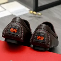 $80.00 USD Salvatore Ferragamo Leather Shoes For Men #1443616