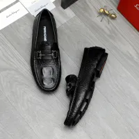 $80.00 USD Salvatore Ferragamo Leather Shoes For Men #1443622