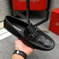 $80.00 USD Salvatore Ferragamo Leather Shoes For Men #1443622