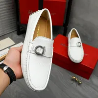 $80.00 USD Salvatore Ferragamo Leather Shoes For Men #1443626