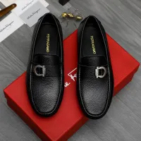 $80.00 USD Salvatore Ferragamo Leather Shoes For Men #1443628