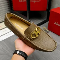 $80.00 USD Salvatore Ferragamo Leather Shoes For Men #1443632