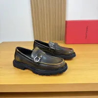 $155.00 USD Salvatore Ferragamo Leather Shoes For Men #1443640