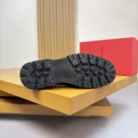 $155.00 USD Salvatore Ferragamo Leather Shoes For Men #1443640