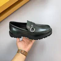 $155.00 USD Salvatore Ferragamo Leather Shoes For Men #1443641