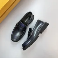 $155.00 USD Salvatore Ferragamo Leather Shoes For Men #1443642