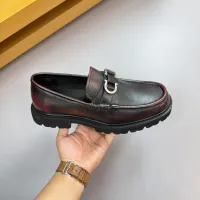 $155.00 USD Salvatore Ferragamo Leather Shoes For Men #1443645