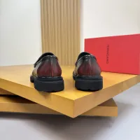 $155.00 USD Salvatore Ferragamo Leather Shoes For Men #1443645