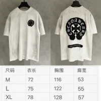 $56.00 USD Chrome Hearts T-Shirts Short Sleeved For Men #1444526