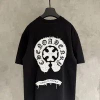 $56.00 USD Chrome Hearts T-Shirts Short Sleeved For Men #1444527