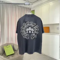 $45.00 USD Chrome Hearts T-Shirts Short Sleeved For Unisex #1445956