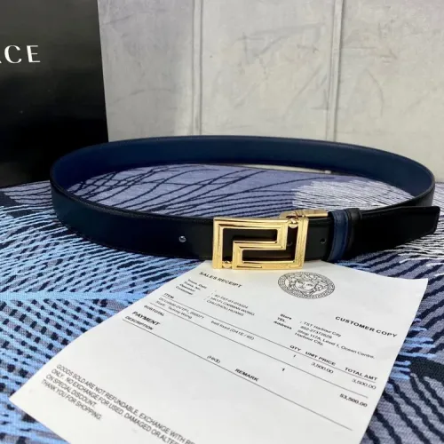 Replica Versace AAA Quality Belts For Men #1447773 $60.00 USD for Wholesale