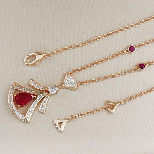 Replica Bvlgari Necklaces For Women #1447985 $32.00 USD for Wholesale