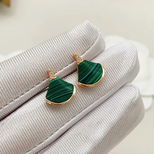 Replica Bvlgari Earrings For Women #1448008 $32.00 USD for Wholesale