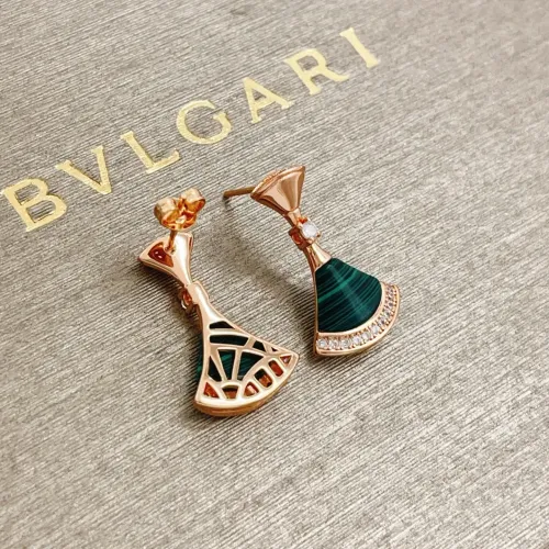 Replica Bvlgari Earrings For Women #1448012 $32.00 USD for Wholesale