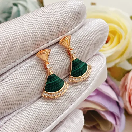 Replica Bvlgari Earrings For Women #1448012 $32.00 USD for Wholesale