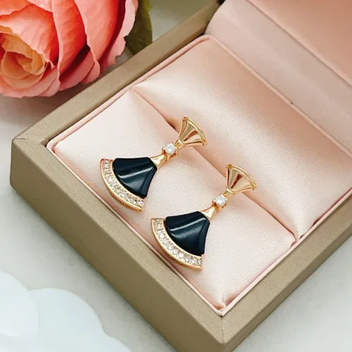 Replica Bvlgari Earrings For Women #1448013 $32.00 USD for Wholesale