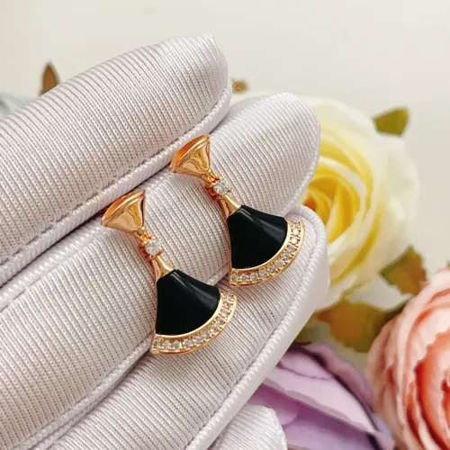 Replica Bvlgari Earrings For Women #1448013 $32.00 USD for Wholesale