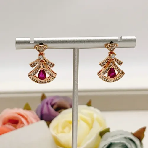 Replica Bvlgari Earrings For Women #1448014 $34.00 USD for Wholesale