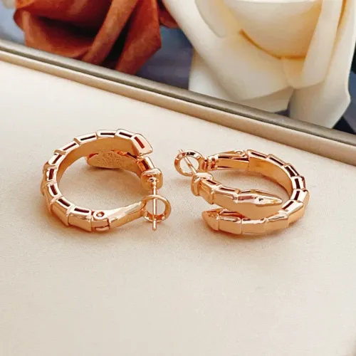 Replica Bvlgari Earrings For Women #1448016 $29.00 USD for Wholesale