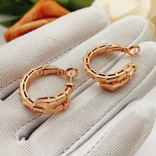 Replica Bvlgari Earrings For Women #1448016 $29.00 USD for Wholesale