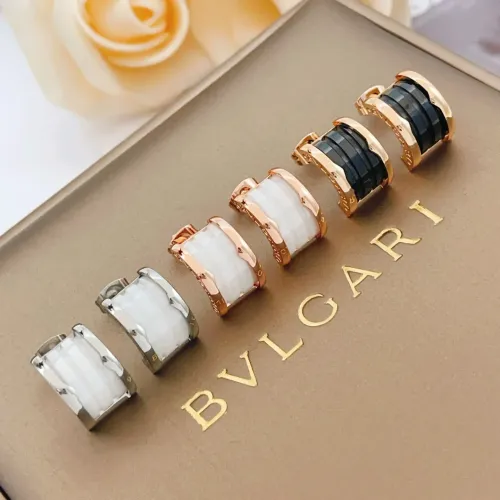 Replica Bvlgari Earrings For Women #1448018 $34.00 USD for Wholesale