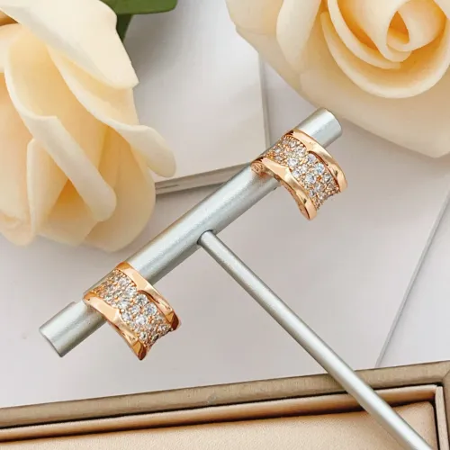 Replica Bvlgari Earrings For Women #1448021 $34.00 USD for Wholesale
