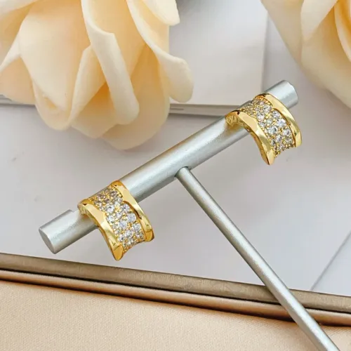 Replica Bvlgari Earrings For Women #1448022 $34.00 USD for Wholesale