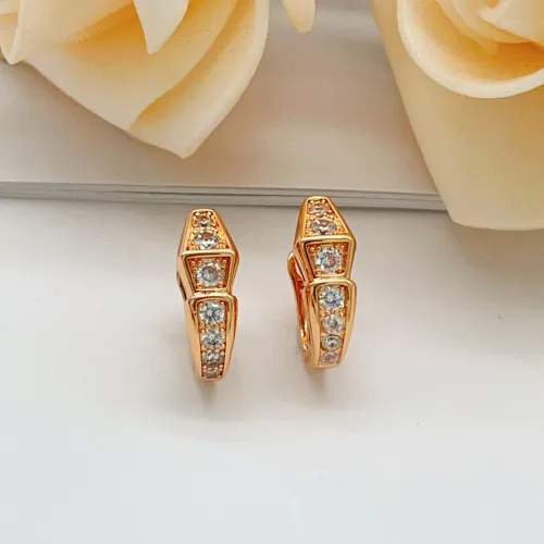 Replica Bvlgari Earrings For Women #1448024 $32.00 USD for Wholesale