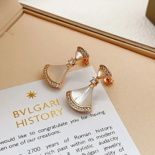 Replica Bvlgari Earrings For Women #1448040 $36.00 USD for Wholesale