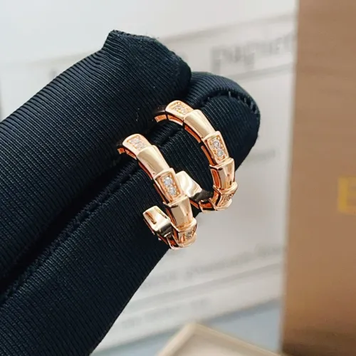 Replica Bvlgari Earrings For Women #1448078 $32.00 USD for Wholesale