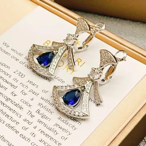 Replica Bvlgari Earrings For Women #1448079 $32.00 USD for Wholesale