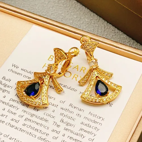 Replica Bvlgari Earrings For Women #1448086 $32.00 USD for Wholesale