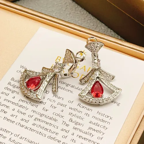 Replica Bvlgari Earrings For Women #1448087 $32.00 USD for Wholesale