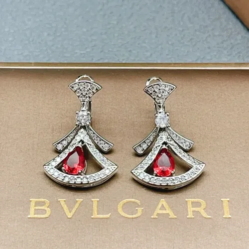 Replica Bvlgari Earrings For Women #1448087 $32.00 USD for Wholesale