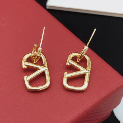 Replica Valentino Earrings For Women #1448230 $25.00 USD for Wholesale
