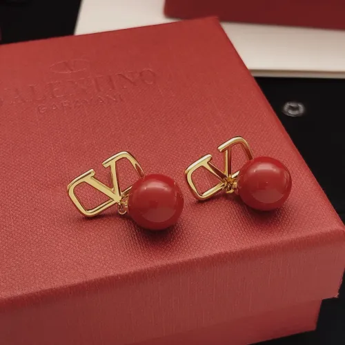 Replica Valentino Earrings For Women #1448232 $27.00 USD for Wholesale