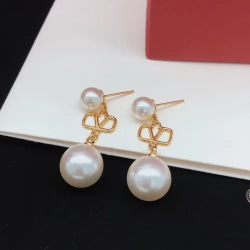 Replica Valentino Earrings For Women #1448263 $25.00 USD for Wholesale