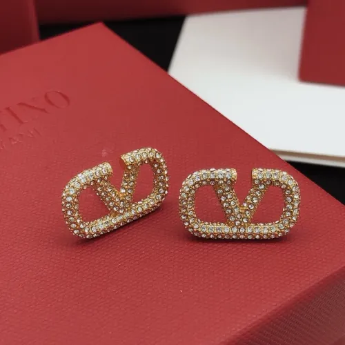Replica Valentino Earrings For Women #1448264 $27.00 USD for Wholesale