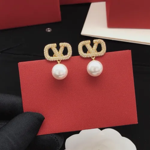 Replica Valentino Earrings For Women #1448282 $29.00 USD for Wholesale