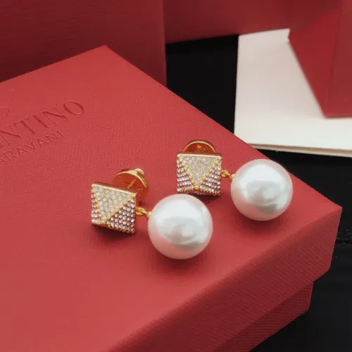 Replica Valentino Earrings For Women #1448283 $29.00 USD for Wholesale