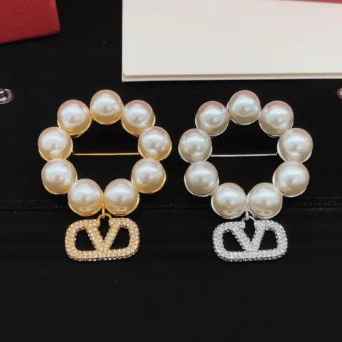 Replica Valentino Brooches For Women #1448337 $29.00 USD for Wholesale