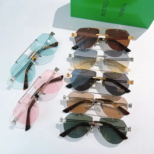 Replica Bottega Veneta AAA Quality Sunglasses #1448357 $56.00 USD for Wholesale