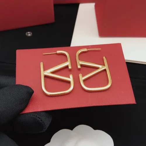 Replica Valentino Earrings For Women #1448383 $27.00 USD for Wholesale