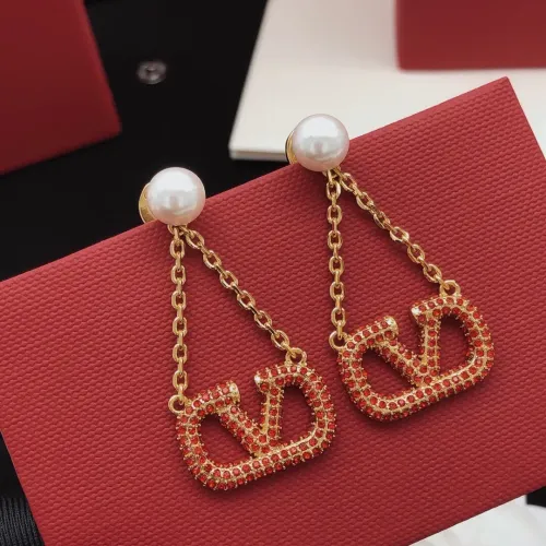 Replica Valentino Earrings For Women #1448395 $29.00 USD for Wholesale