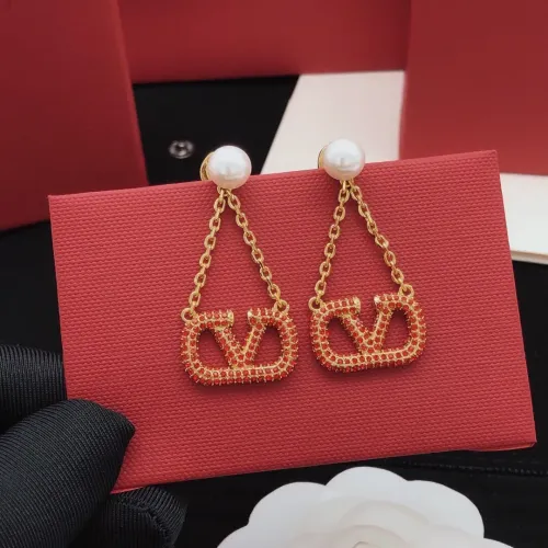 Replica Valentino Earrings For Women #1448395 $29.00 USD for Wholesale