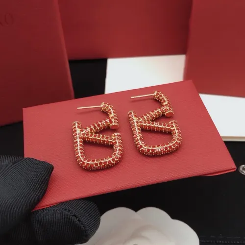 Replica Valentino Earrings For Women #1448397 $34.00 USD for Wholesale