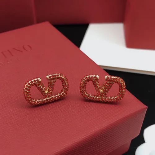Replica Valentino Earrings For Women #1448409 $27.00 USD for Wholesale