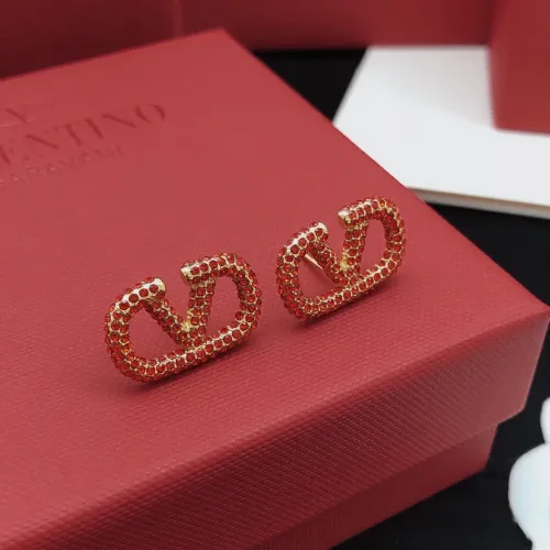 Replica Valentino Earrings For Women #1448409 $27.00 USD for Wholesale