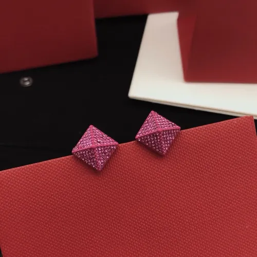Replica Valentino Earrings For Women #1448411 $27.00 USD for Wholesale